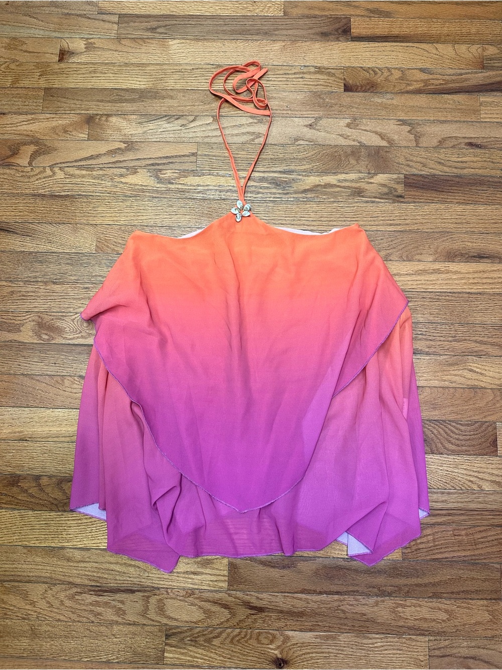 Peppermayo Twin Flame Mini Dress - Orange Gradient - Picture 4 of 5
